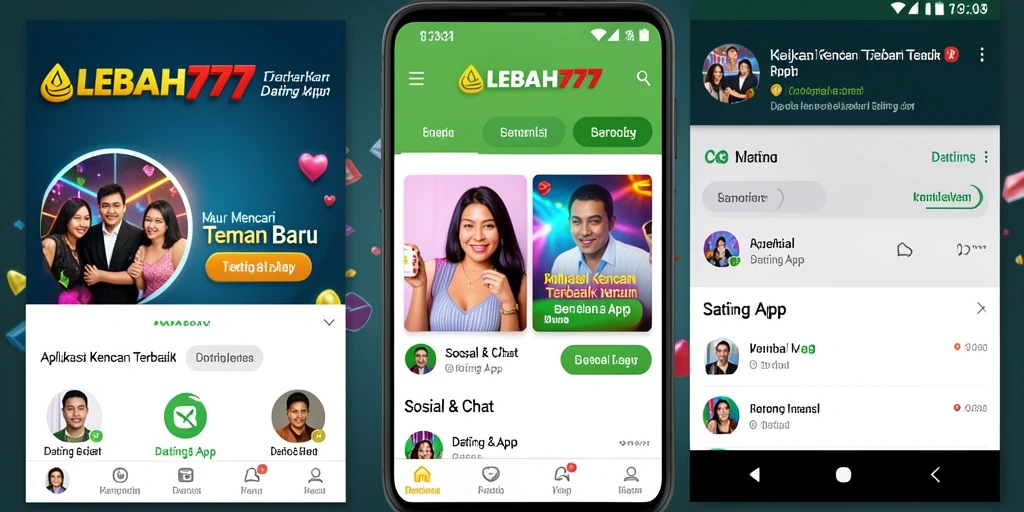 Tampilan antarmuka pengguna aplikasi LEBAH777 yang menarik dan mudah digunakan.