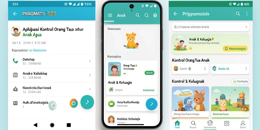 Antarmuka aplikasi PRAGMATIC123 yang intuitif dan mudah digunakan.