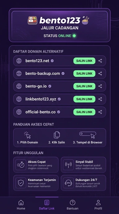 Akses Link Alternatif bento123 untuk Pengguna Android